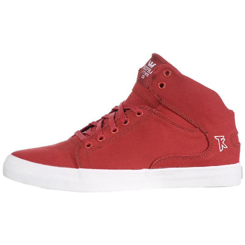 Supra SOCIETY MID Skateschuhe Damen Rot Sale MGKCR3247